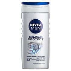Nivea Gel za prhanje Men Silver Protect, 250 ml