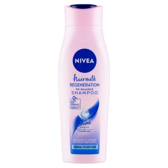 Nivea Hairmilk regeneracijski šampon, 250 ml