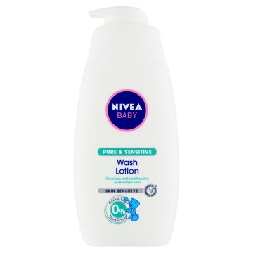 Nivea Baby Pure & Sensitive gel za umivanje obraza in telesa, 500 ml