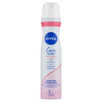 Nivea Lak za lase Care & Hold Soft Touch, 250 ml