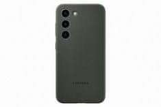 Samsung Samsung silikonski ovitek za Galaxy S23, kaki barva (EF-PS911TGEGWW)