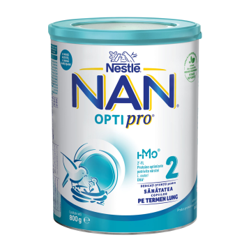 NAN Optipro 2 nadaljevano mleko za dojenčke, 800 g