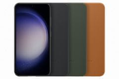 Samsung Leather Case ovitek za Galaxy S23+, zelen (EF-VS916LGEGWW)