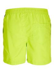 Jack&Jones JPSTFIJI Moške kopalne kratke hlače Regular Fit 12225961 Acid Lime (Velikost S)
