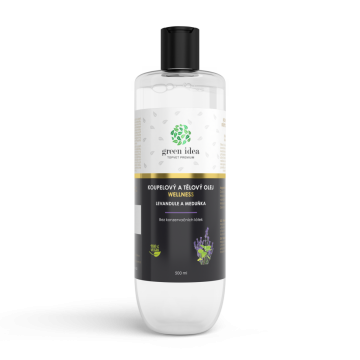 GREEN IDEA Sivka in melisa v mandljevem olju 500 ml