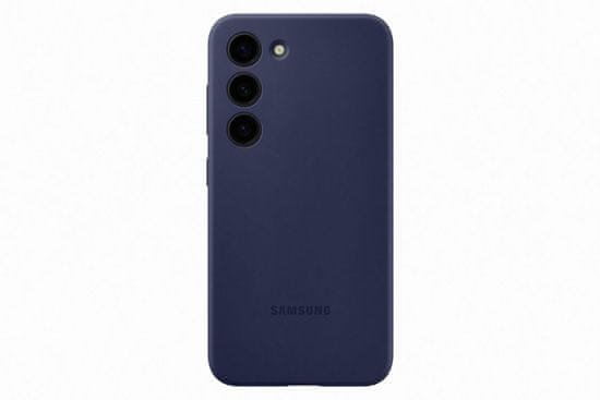 Samsung Silicone Case ovitek za Galaxy S23+, Navy moder (EF-PS916TNEGWW)