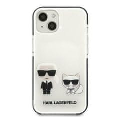 Karl Lagerfeld iphone 13 6,1" hardcase bel/white karl&choupette