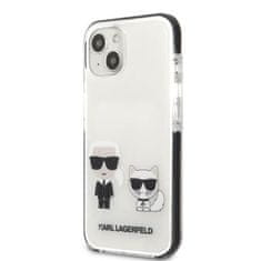 Karl Lagerfeld iphone 13 mini 5.4" trdi ovitek bel/white karl&choupette