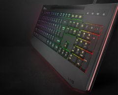 Genesis Lith 400 RGB gaming tipkovnica, X-Scissor, RGB LED, Anti-Ghosting, črna