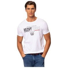Heavy Tools Moška majica s kratkimi rokavi Magizon C3S23134WH (Velikost S)