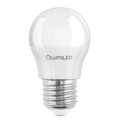 LUMILED 6x LED žarnica E27 P45 5W = 40W 470lm 3000K Toplo bela 180°