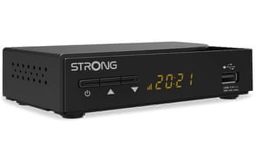 STRONG DVB-C set-top-box SRT 3030/ Full HD/ EPG/ HDMI/ USB/ SCART/ zunanji adapter/ črn