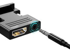 Verkgroup Adapter pretvornik zvoka iz hdmi v vga d-sub