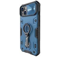 Nillkin camshield armor pro magnetni ovitek iphone 14 magnetni ovitek magsafe s pokrovom za kamero modri
