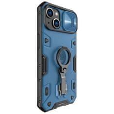 Nillkin camshield armor pro magnetni ovitek iphone 14 plus magnetni magsafe etui s pokrovom za kamero modri
