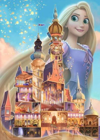 Ravensburger Puzzle Disney Castle Collection: Locika 1000 kosov