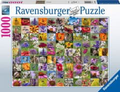 Ravensburger Puzzle Čebele na rožah 1000 kosov