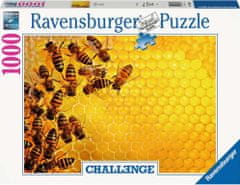 Ravensburger Puzzle Challenge: Čebele na satovju 1000 kosov