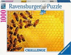 Ravensburger Puzzle Challenge: Čebele na satovju 1000 kosov