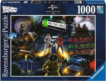 Ravensburger Puzzle Nazaj v prihodnosti 1000 kosov