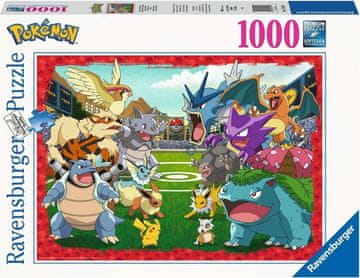 Ravensburger Puzzle Pokémon: Razmerje moči 1000 kosov