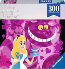 Ravensburger Puzzle Disney 100 let: Alica v čudežni deželi 300 kosov