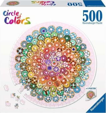 Ravensburger Krožna sestavljanka Donuts 500 kosov
