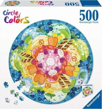 Ravensburger Krožna sestavljanka Sladoled 500 kosov