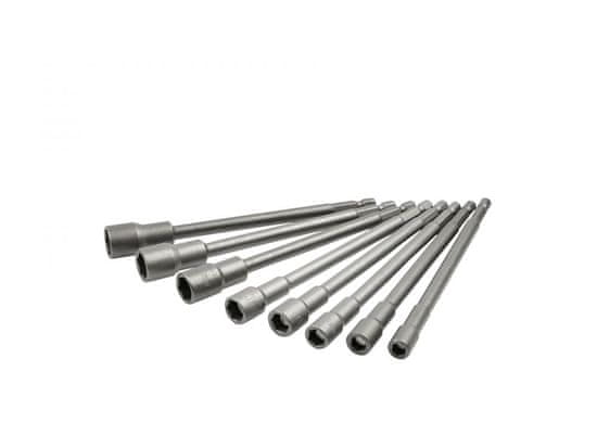 GEKO Nasadni ključi za svedre, podaljšani, magnetni, komplet 8, 6-13 mm G15009