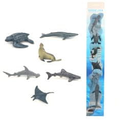 Rappa Komplet morskih živali v škatli 6 kosov