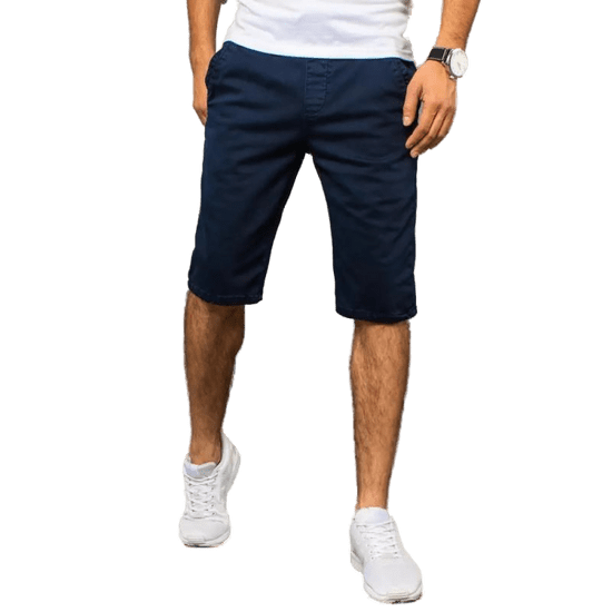 Dstreet Moške jeans hlače modre barve sx1443