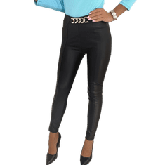 Dstreet PANSY ženske hlače črne barve uy1116 L-XL
