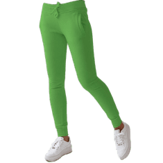 Dstreet PRILAGAJ ženski trenirki, svetlo zelene barve uy1144 XL