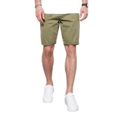 OMBRE Moške kratke hlače JIONNI temno sive barve MDN19534 S