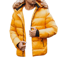 Dstreet Moška prešita zimska jakna INNUIT rumena tx4162 XL