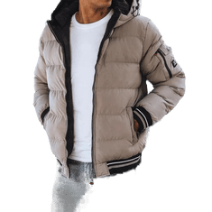Dstreet Moška obojestranska zimska bunda JAEL khaki tx4206 S