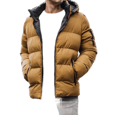 Dstreet Moška obojestranska zimska bunda TOBIAS rjava tx4218 S