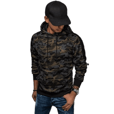 Dstreet Moški pulover EMORY črn bx5545 S