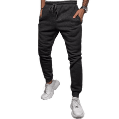 Dstreet Moške hlače KEVIN temno sive ux3891 M