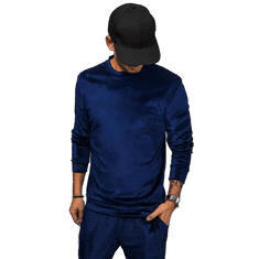 Dstreet Moški pulover LANCE temno modra bx5531 M