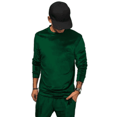 Dstreet Moški pulover LANCE zelen bx5532 L