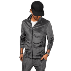 Dstreet Moški pulover SYD siv bx5535 XL