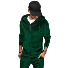 Dstreet Moški pulover JULIUS zelene barve bx5543 M