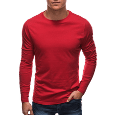 Edoti Moška majica z dolgimi rokavi ENOCH rdeča MDN120806 S