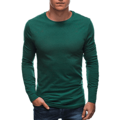 Edoti Moška majica z dolgimi rokavi ENOCH temno zelena MDN120810 S