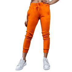 Dstreet Ženske trenirke FITS oranžne barve uy0583z L