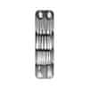 bewello PVC organizator za jedilni pribor 5 predelkov 40 x 11 x 5,5 cm sivo