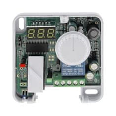 CT Stenski termostat 7A beli LCD zaslon 5-30°C 110-230V