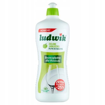 shumee Ludwik detergent za pomivanje posode z zeleno jabolko 900 g