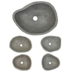 shumee Umivalnik iz rečnega kamna ovalen 38-45 cm